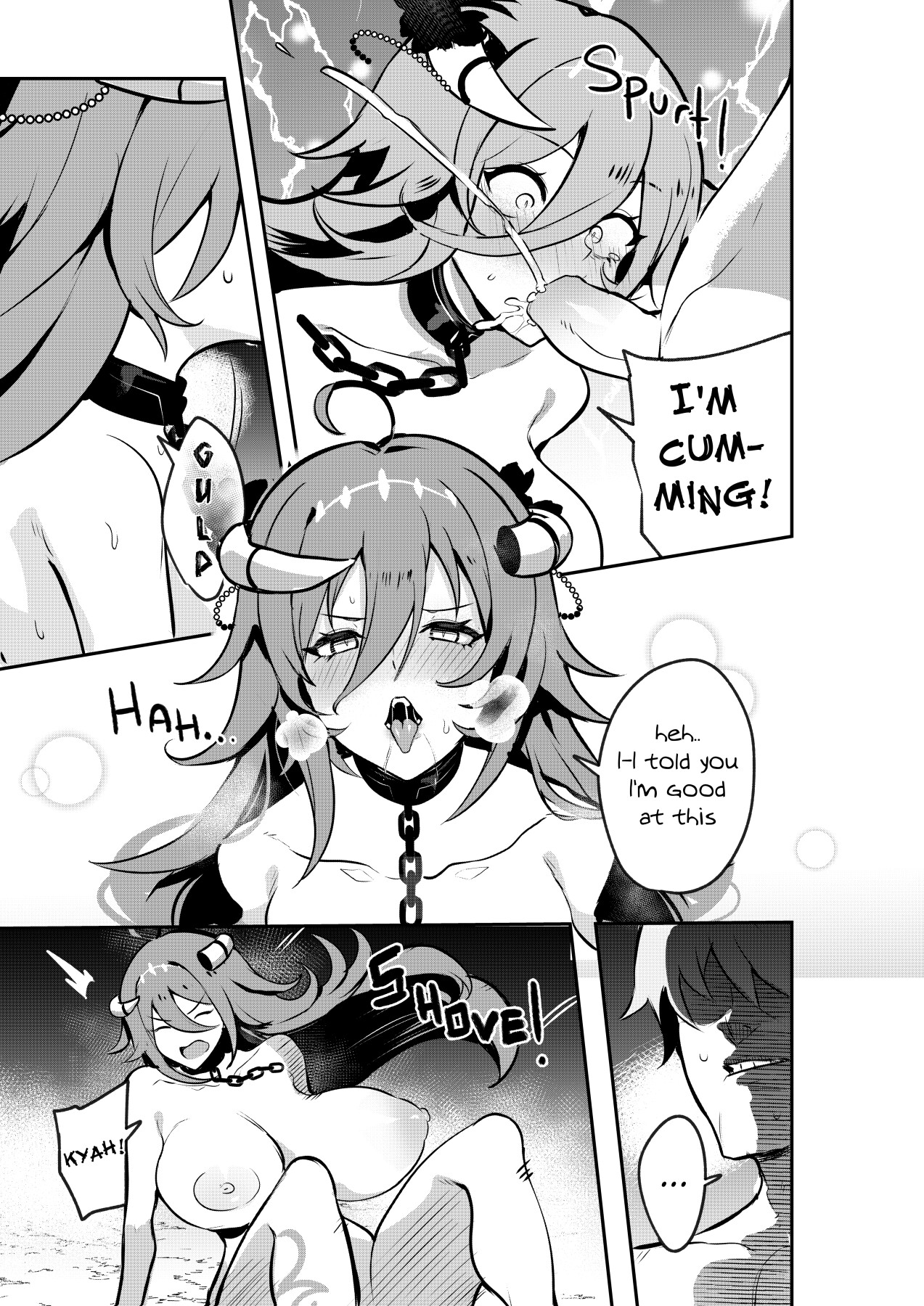 Hentai Manga Comic-The Final Dungeon Boss Can't Be This Easy To Defeat?!-Read-10